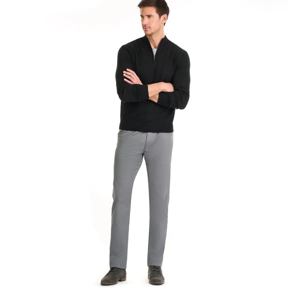 NWT Van Heusen Men's Essential Merino Quarter Zip SweaterXL